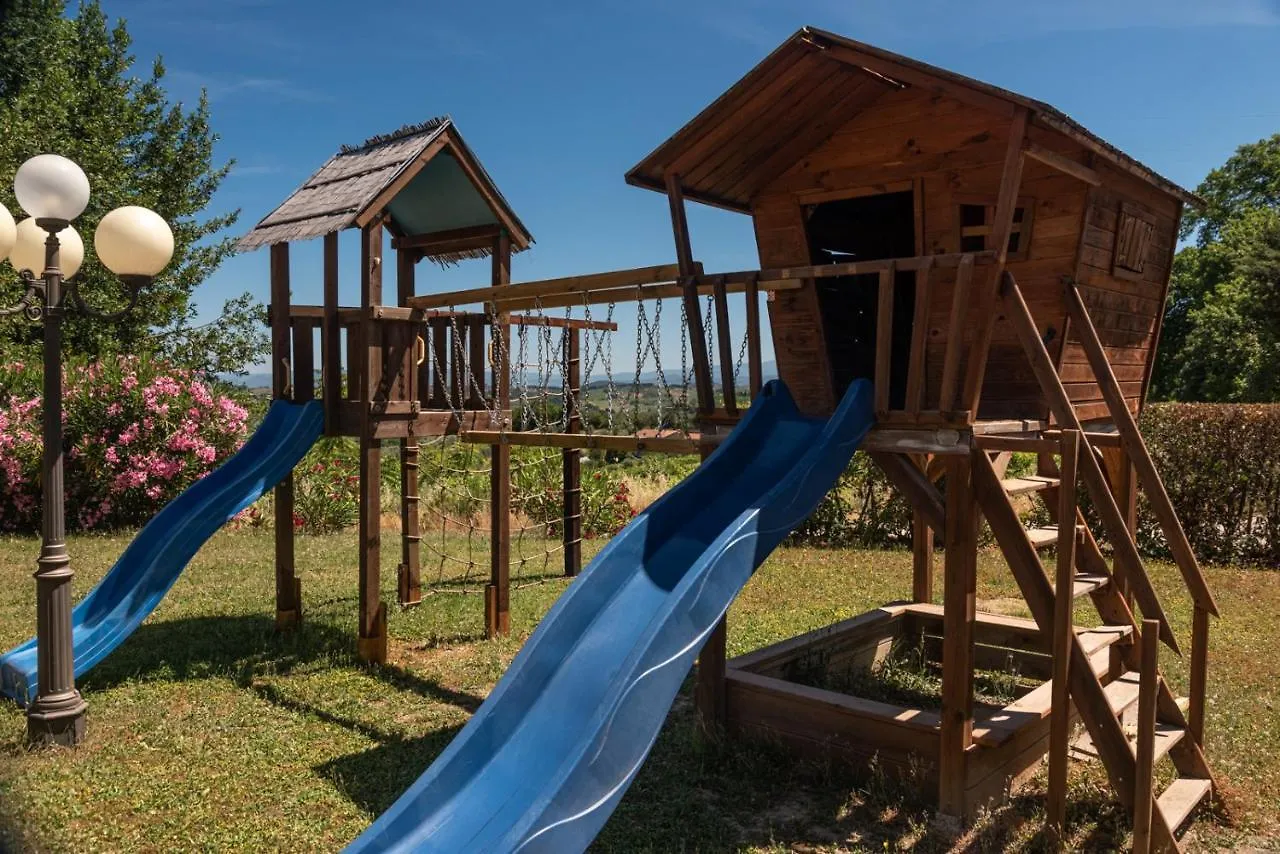 הוילה סן קאסיאנו ב-ואל די פזה Tenuta Il Corno Agriturismo